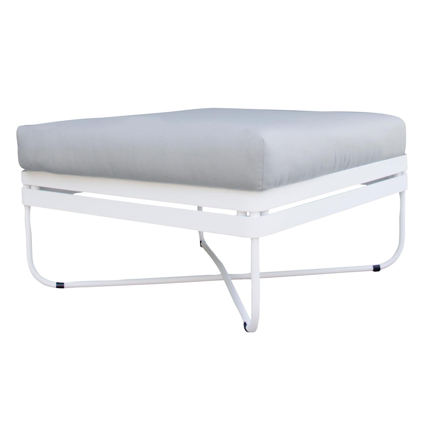 BRIS utesofa fra Ygg&Lyng. Puff med pute.