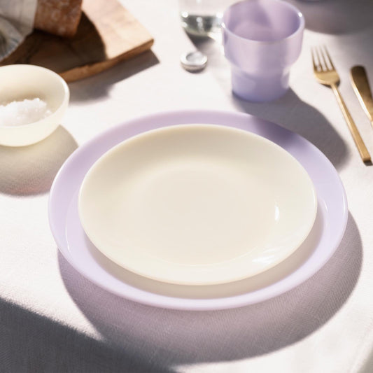 Lucie Kaas MILK middagstallerken, lavender.