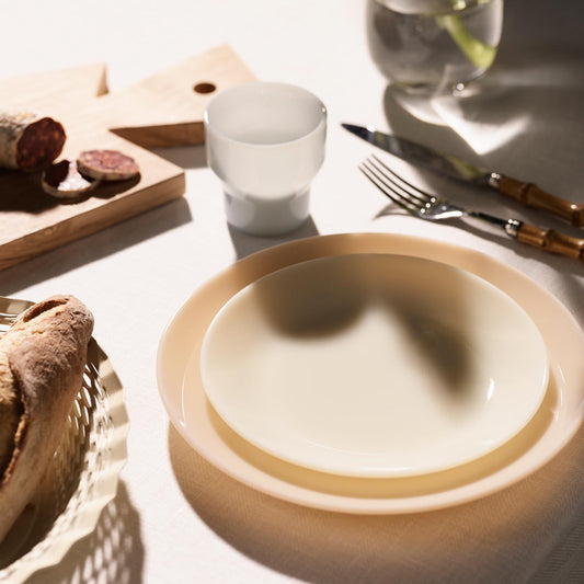Lucie Kaas MILK middagstallerken, peach.