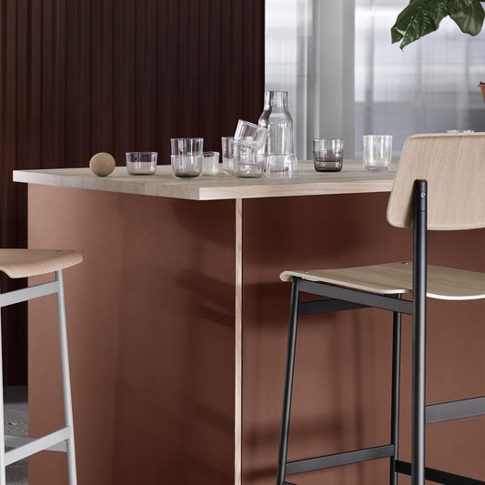 Muuto Corky vannglass 35 cl klart glass, 4 pk.