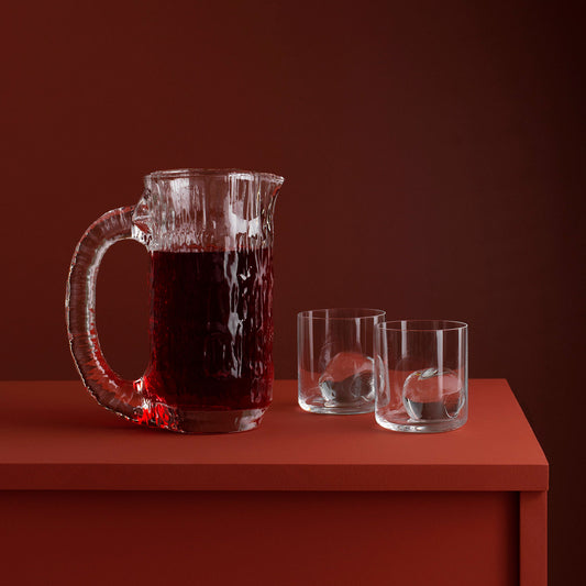 Nedre Foss Vannfall, klart glass