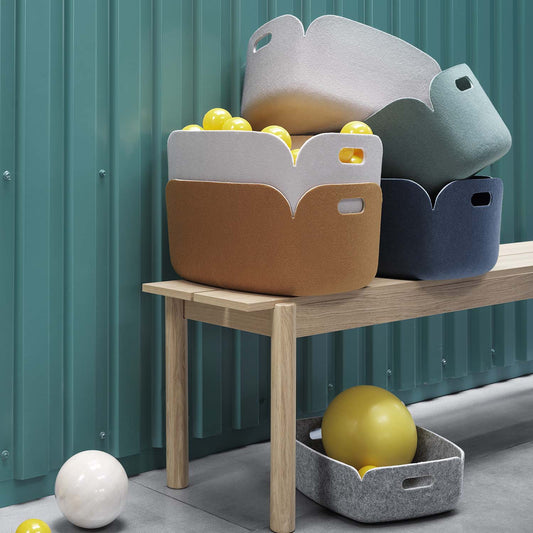 Muuto Restore kurv 48 x 35 cm. Flere farger.