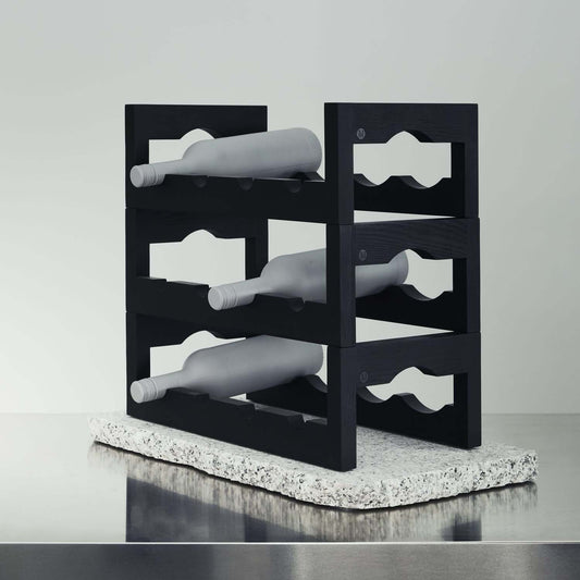 Massproductions Silo vinstativ, svart ask