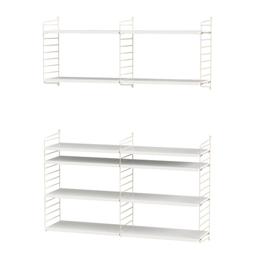 String hyllepakke 3.pk. 58 x 20 cm. Hvit. Bestillingsvare.