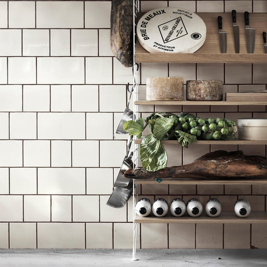 String hyllepakke. 3.pk. 78 x 30 cm i eik. Bestillingsvare.