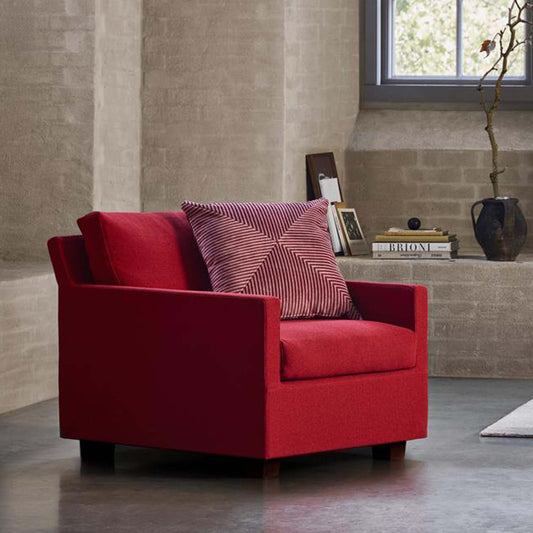 Eilersen Pysjamas pute Tent i 50 cm x 50 cm. Rød / dus rosa. Bestillingsvare.