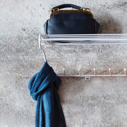 maze Hvit Hat Rack Hattehylle, L