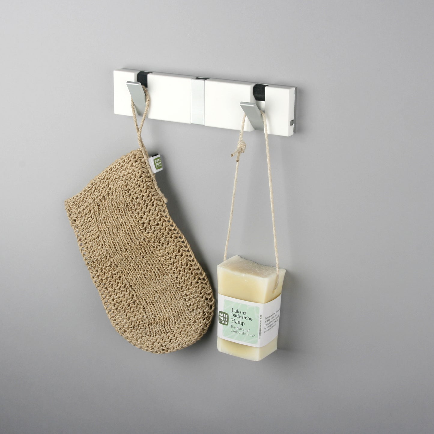 Loca Knax Lite 3 Knagger, Hvit