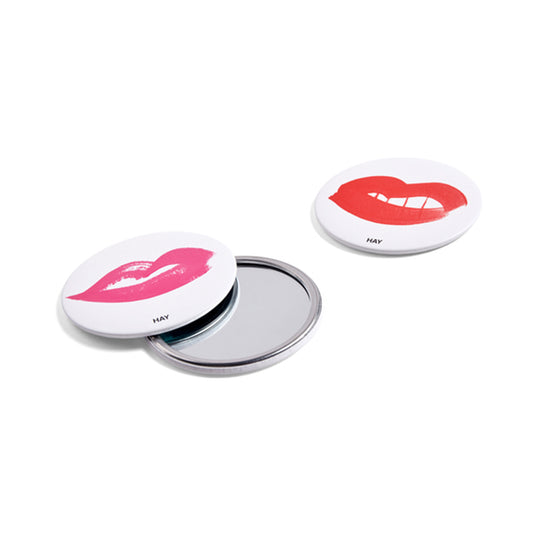 HAY Pocket Mirror Lips, Rosa