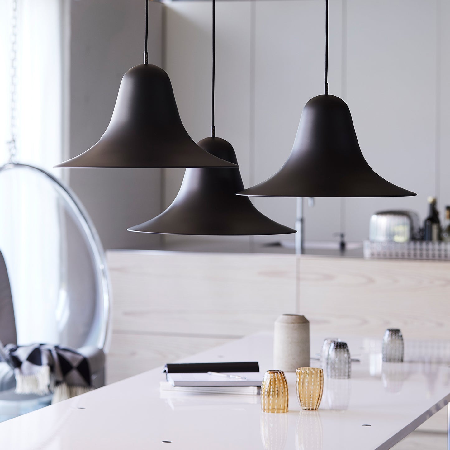 Verpan Pantom Pendel, Ø45 - Sort