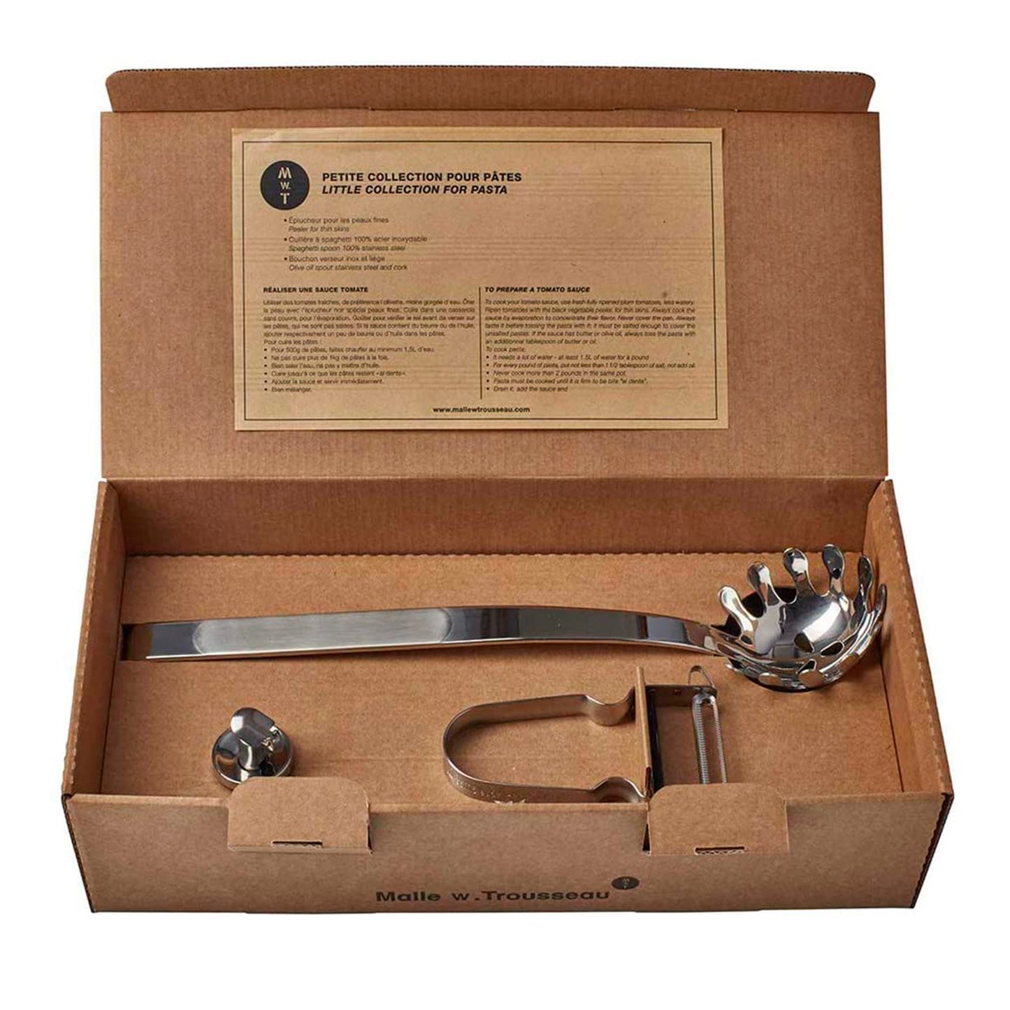 Malle W. Trousseau pasta kolleksjon