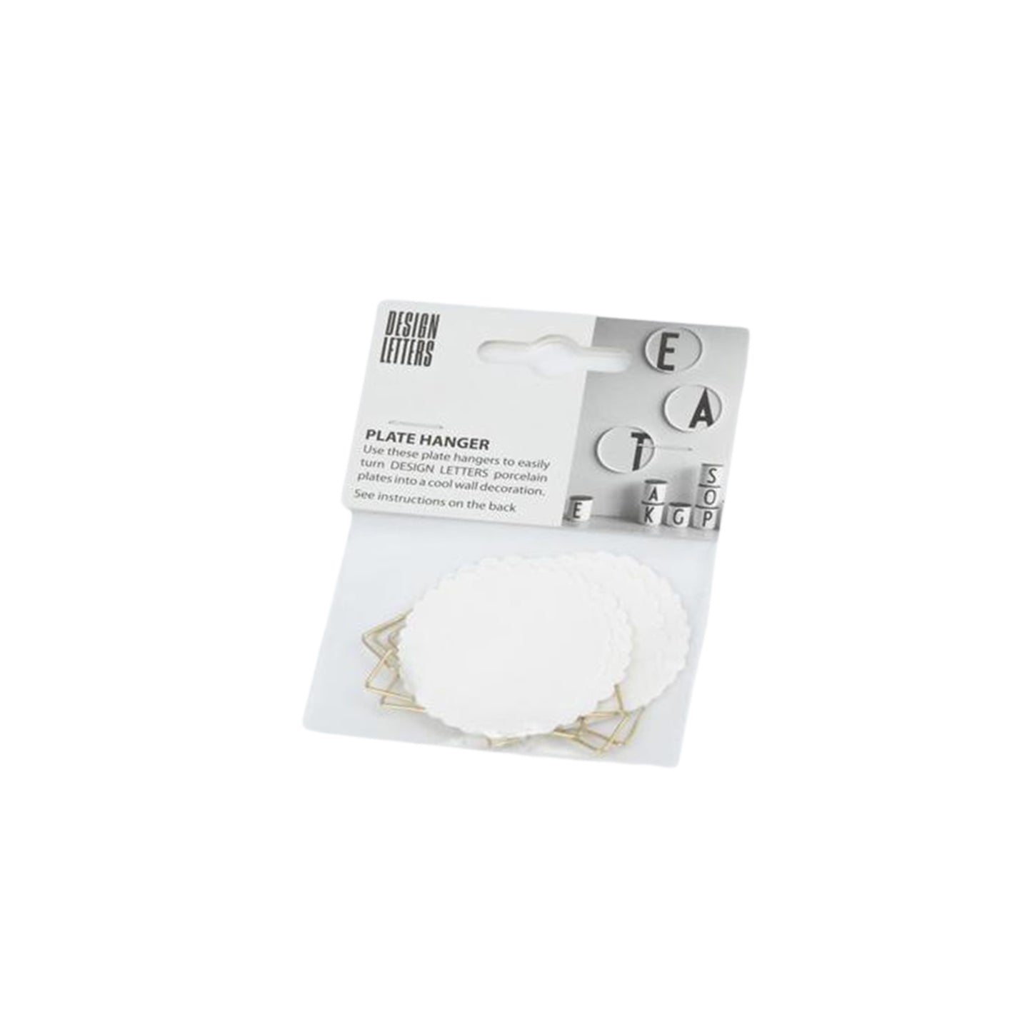 Design Letters Plate Hanger/Platehenger 10 stk.