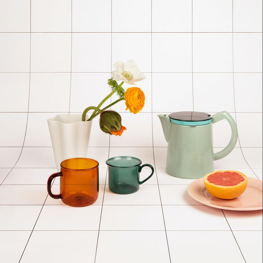 HAY IRIS Vase, Large, Off-White