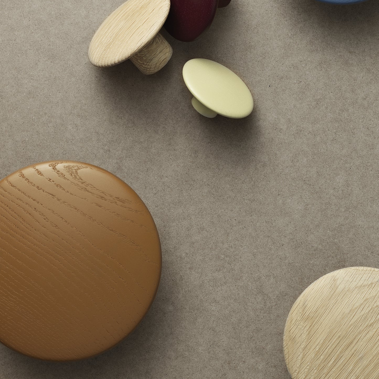 Muuto The Dots Knagg, 1 stk. Liten - Rose