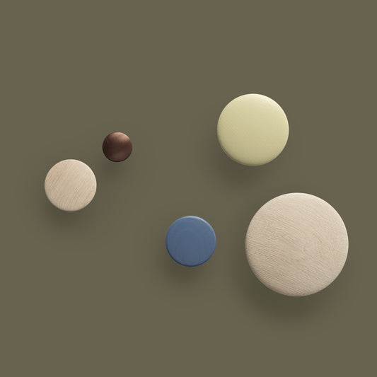 Muuto The Dots Knagg, 1 stk. Liten - Rose