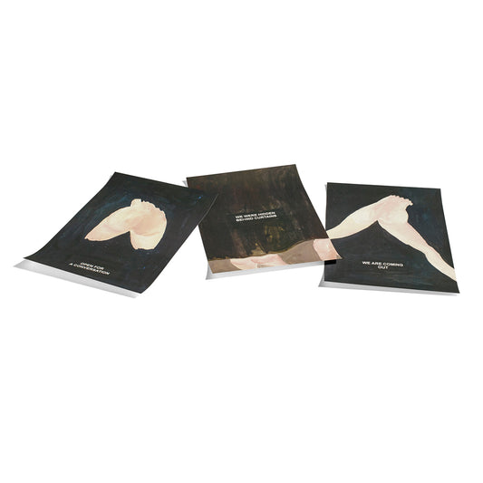 HAY plakat,We are coming out av Laure Prouvost. Kun 2 igjen!