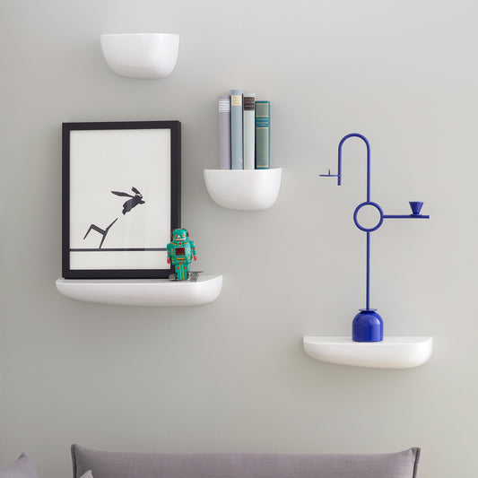 Vitra Corniches hylle medium, Hvit.