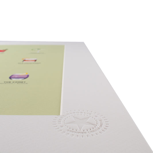 Image Republic Le Duo plakat "PLANCHE COCKTAILS" 40X50 cm.