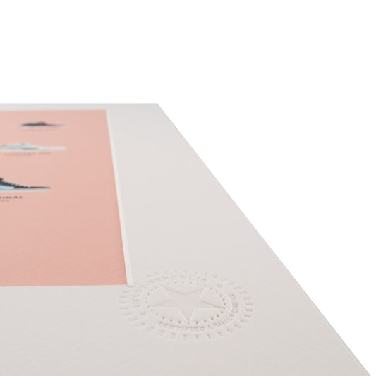 Image Republic Le Duo plakat "PLANCHE SNEAKERS" 40X50 cm.