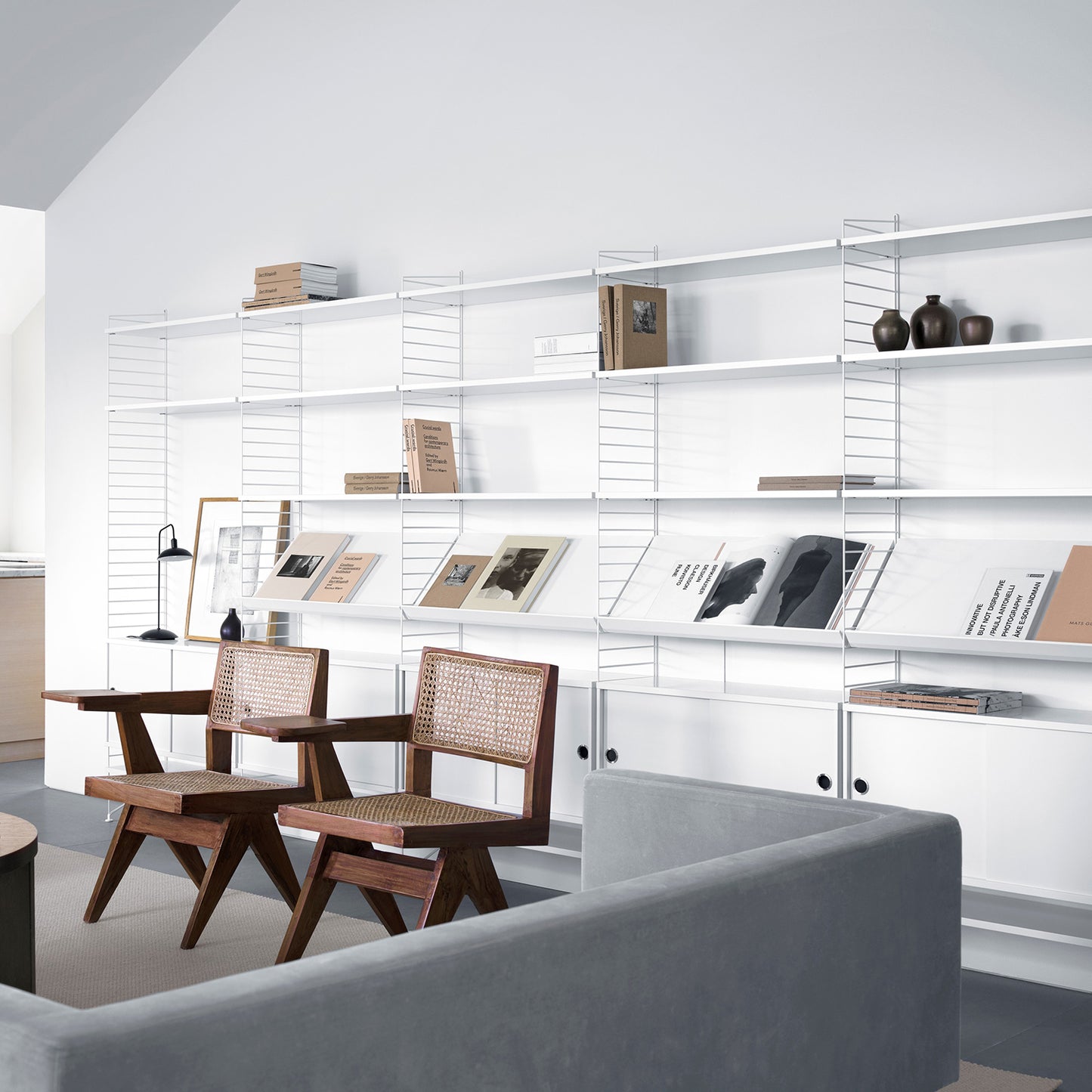 String Hylleplater 78x30 cm. 3-pakk, Hvit