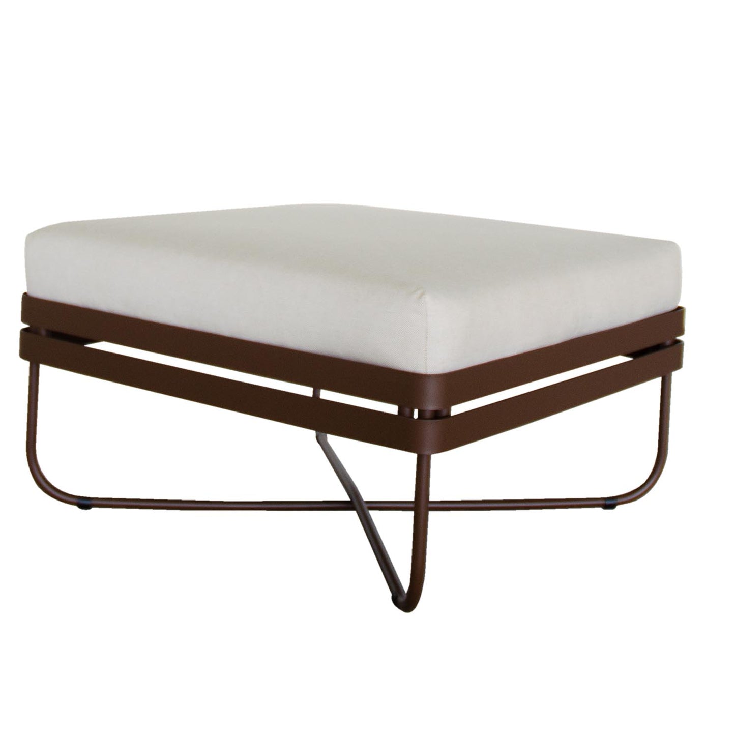 BRIS utesofa fra Ygg&Lyng. Puff med pute.