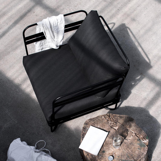 BRIS utesofa fra Ygg&Lyng. Stol / modul med armlener.