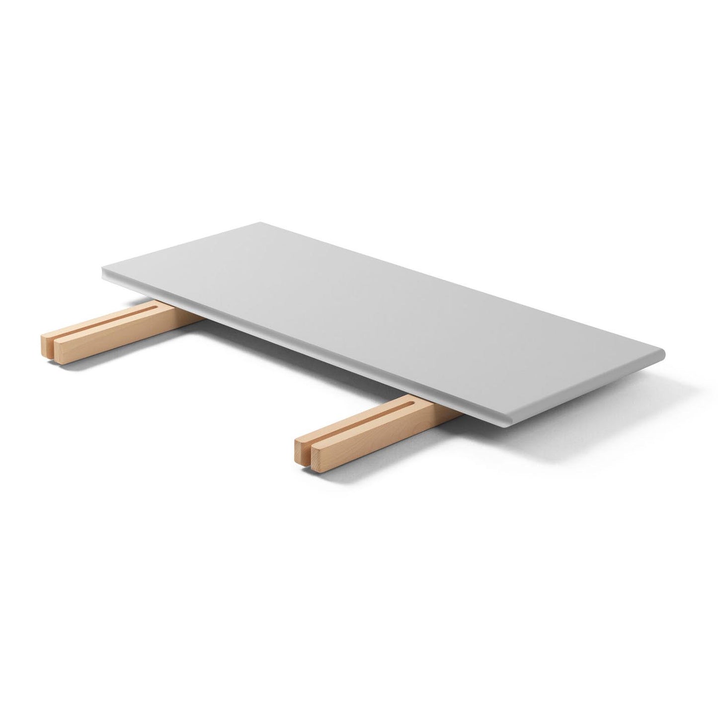 Carl Hansen tilleggsplate til CH327 bord. Grå MDF.