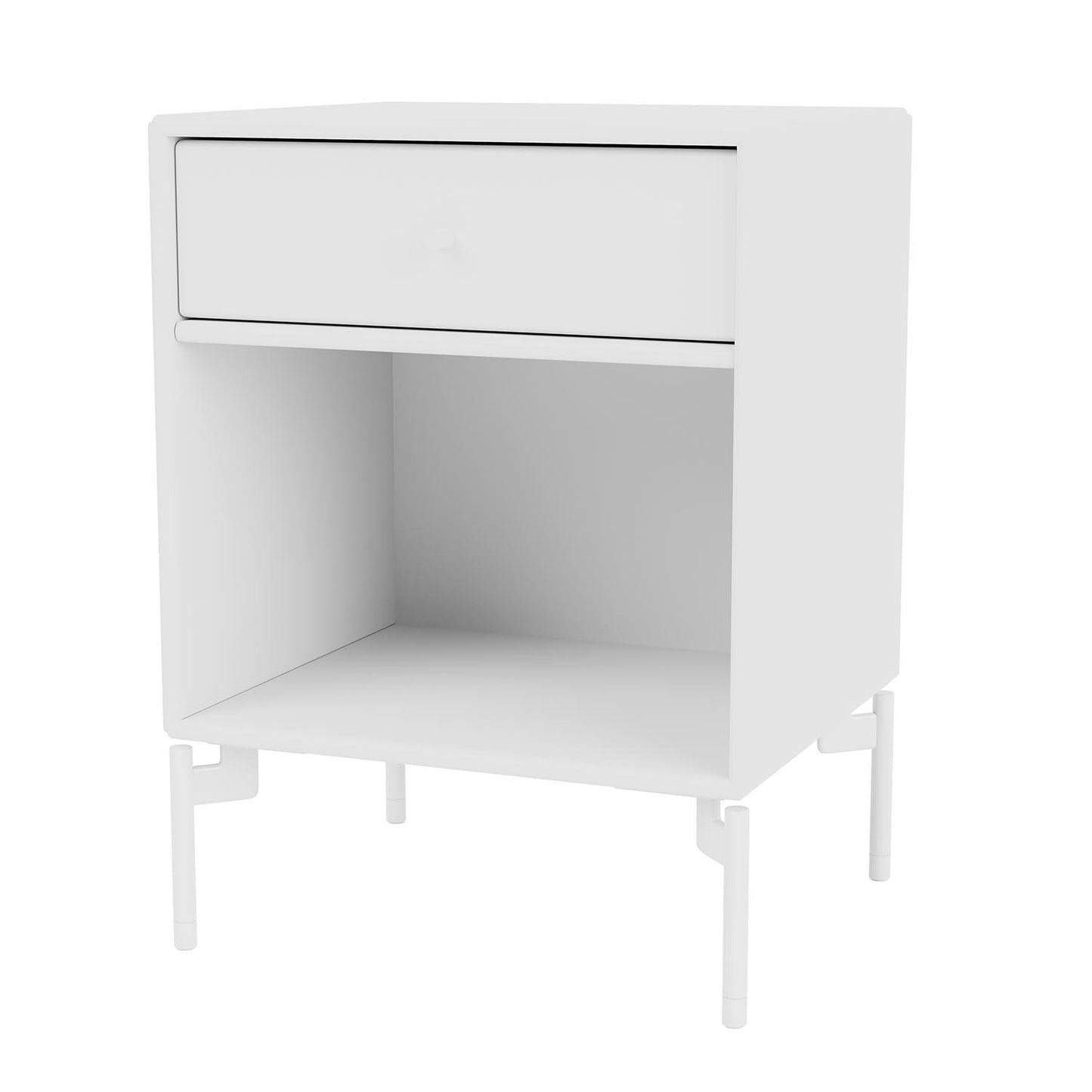 Montana DREAM nattbord. Med bein. Quickship farger.  (2-3 ukers leveringstid.)