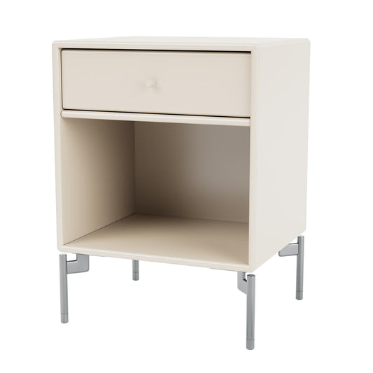 Montana DREAM nattbord. Med bein. Quickship farger.  (2-3 ukers leveringstid.)