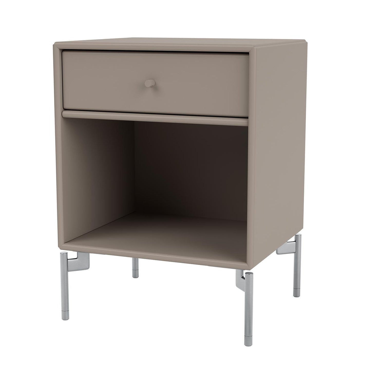 Montana DREAM nattbord. Med bein. Quickship farger.  (2-3 ukers leveringstid.)