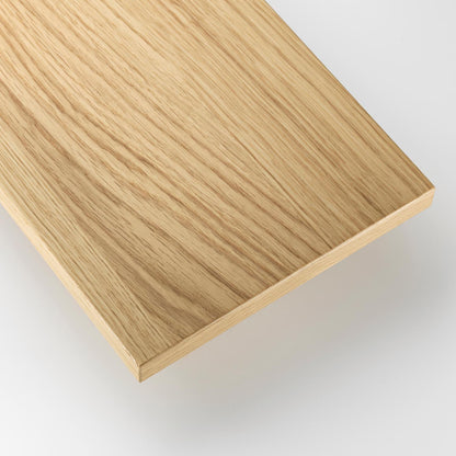 String hyllepakke. 3.pk. 78 x 30 cm i eik. Bestillingsvare.