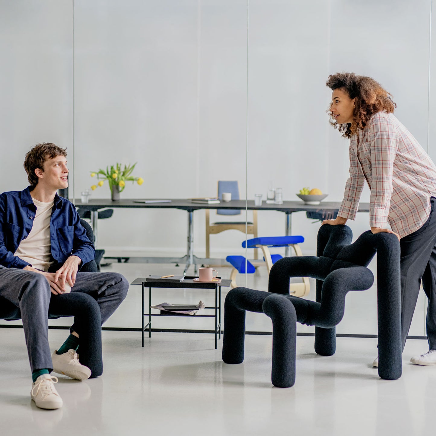 Varier Ekstrem™ Knit 009 Black. Bestillingsvare.