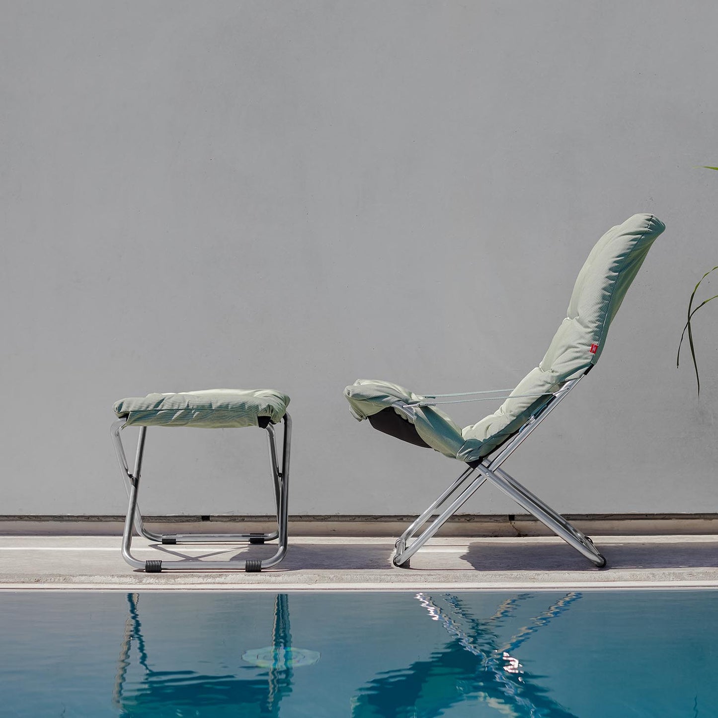 Fiam Fiesta Soft solstol. Mørkegrønn. Bestillingsvare.