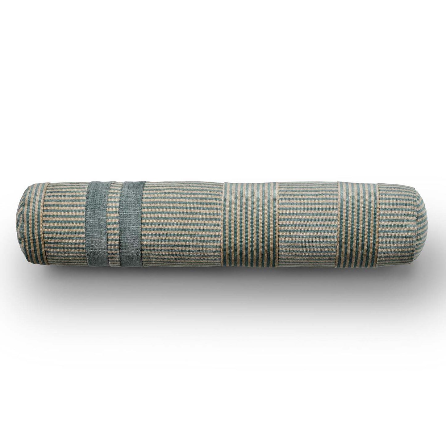 Eilersen Pysjamas pute Gale i Ø15 cm, lengde 74 cm. Dus blå / beige.