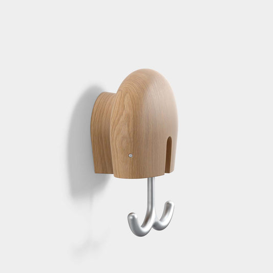 Massproductions Hercule knagg, oljet eik