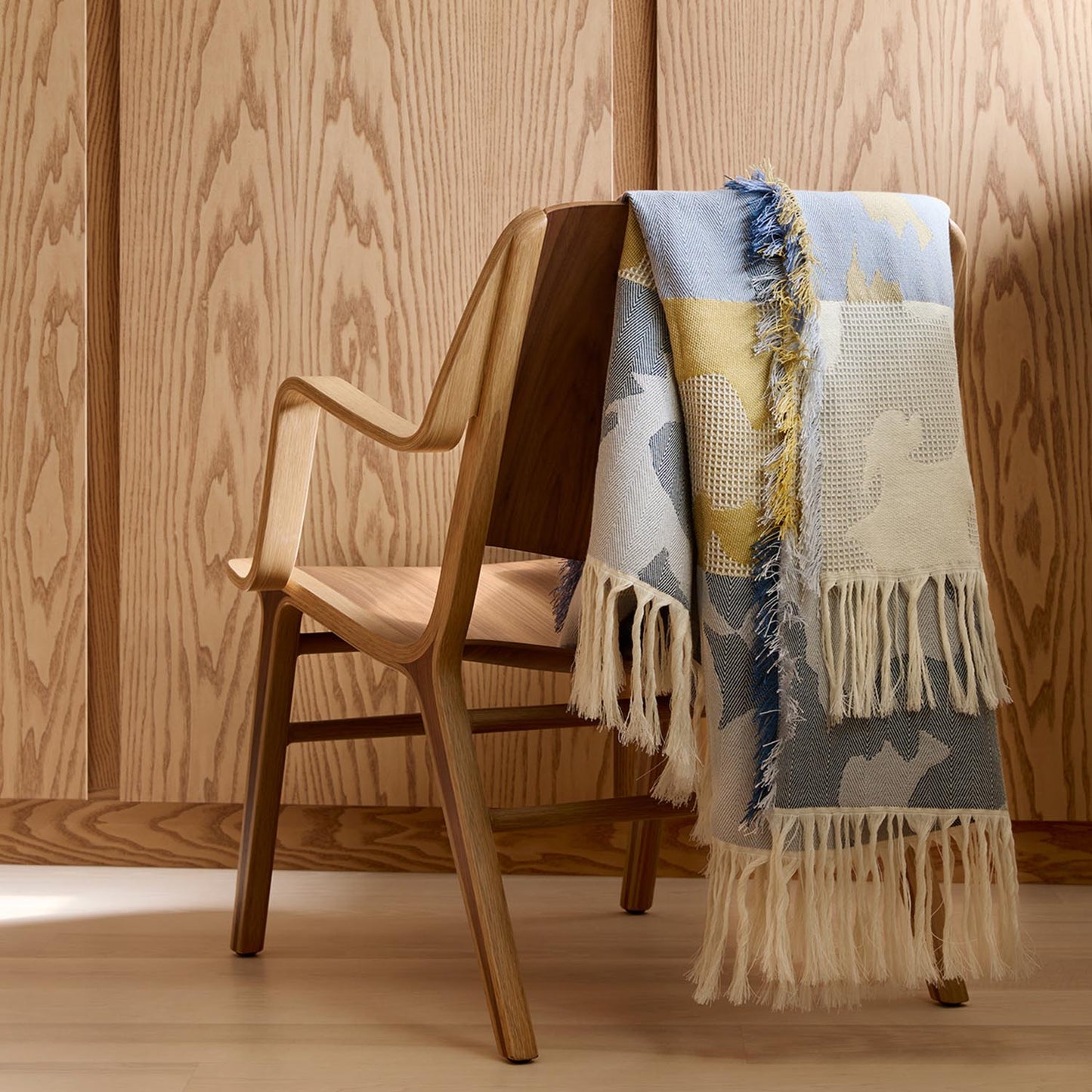 Plesner Patterns "Heritage" i blått.