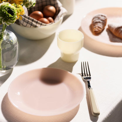 Lucie Kaas MILK frokosttallerken, peach. 2 stk.