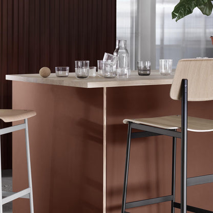 Muuto Corky vannglass 35 cl klart glass, 4 pk.