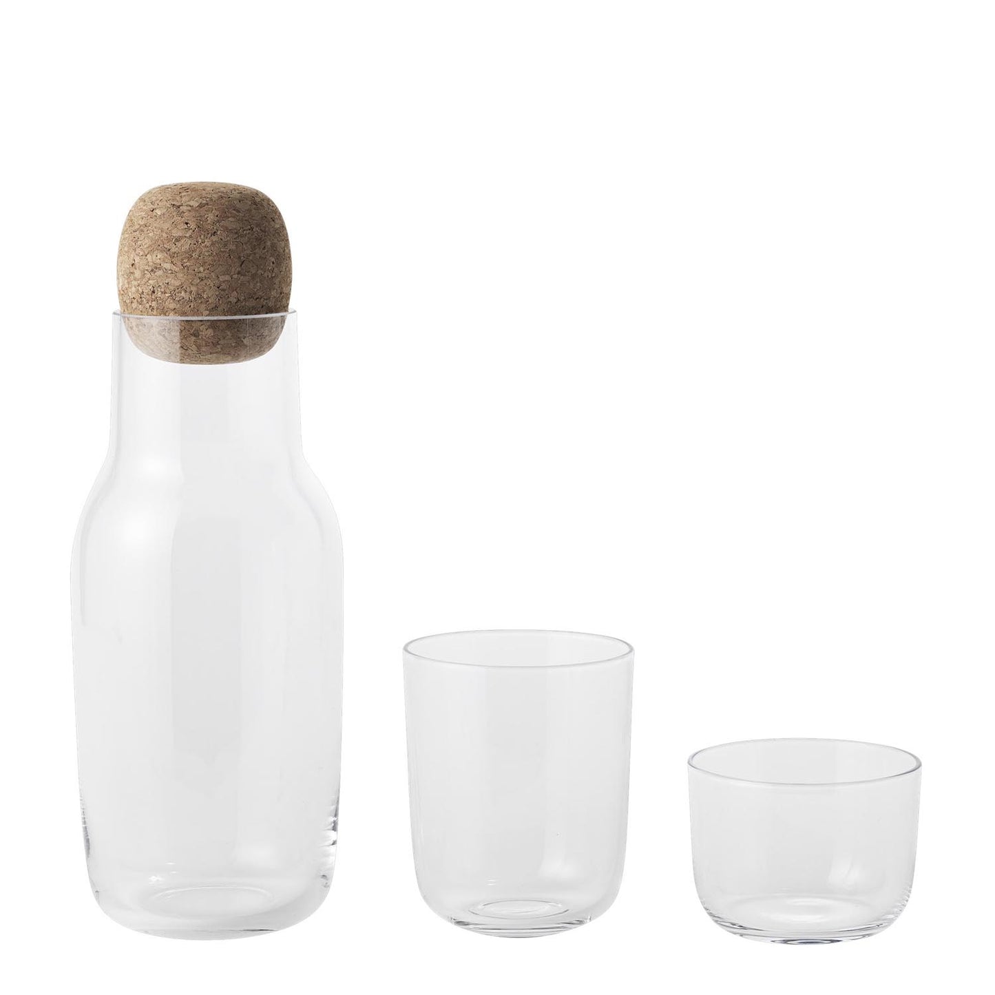 Muuto Corky karaffel, klart glass
