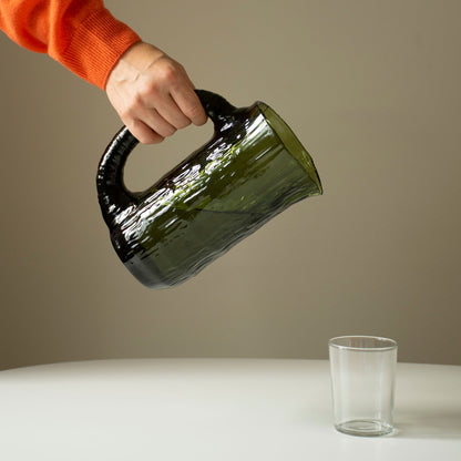 Nedre Foss Vannfall, flaskegrønn