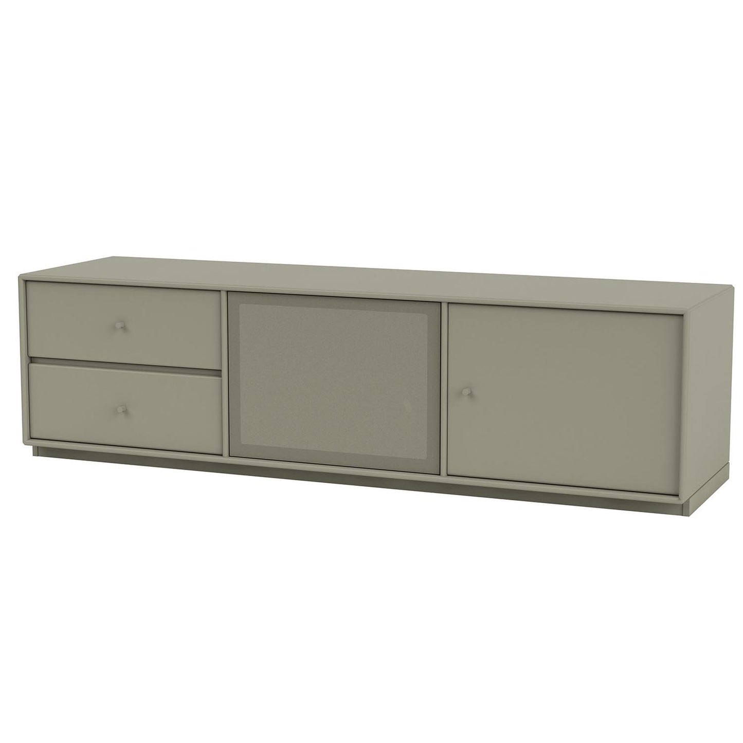 Montana Octave VI tv-benk. Med 3 cm sokkel. Quickship farger. (2-3 ukers leveringstid.)