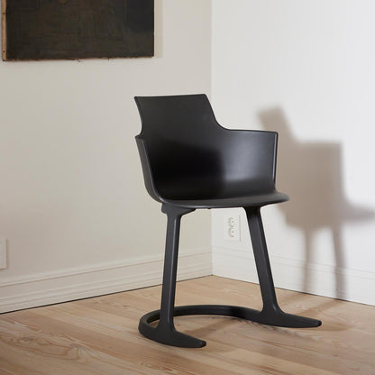 Varier Furniture Social spisestuestol i Black Onyx med tilt. Bestillingsvare.