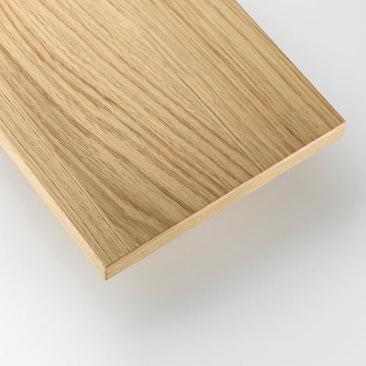 String hyllepakke. 3.pk hyller 78 x 20 cm, i eik. Bestillingsvare.