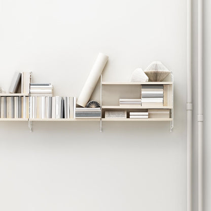 String hylleoppsett. 60x20 cm hyller x 50 cm gavler . Flere fargevarianter. Bestillingsvare.