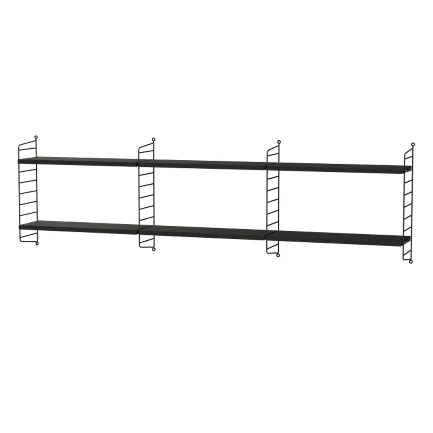 String hylleoppsett. 60x20 cm hyller x 50 cm gavler . Flere fargevarianter. Bestillingsvare.