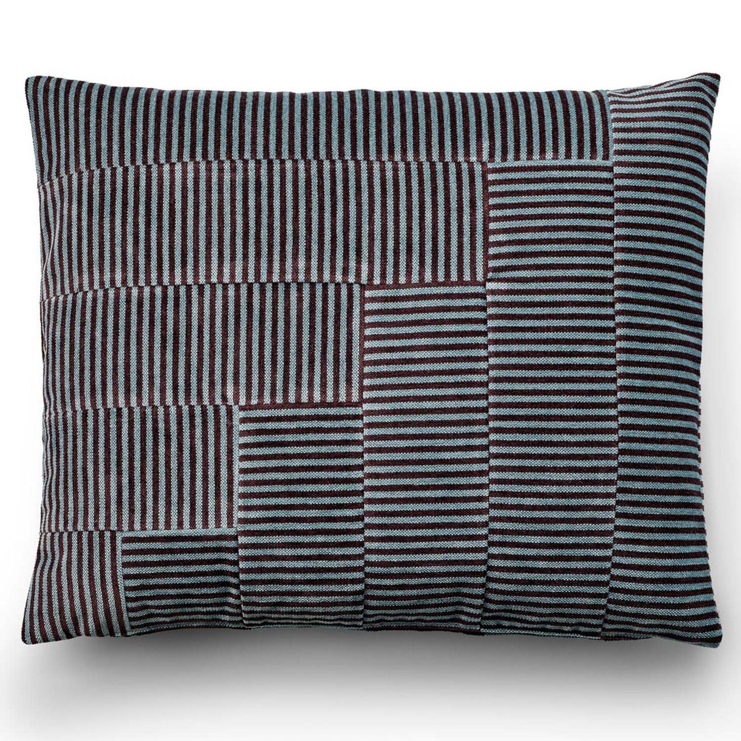 Eilersen Pysjamas pute Zephyr 50 x 60 cm. Mørk brun/lyseblå.