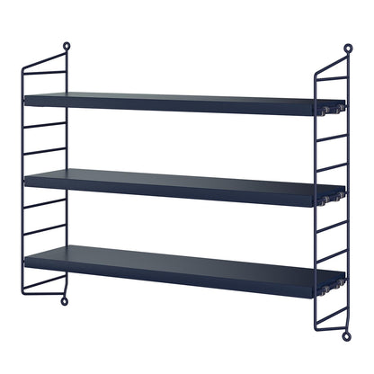 String pocket hylle i nybroblå. Bestillingsvare.