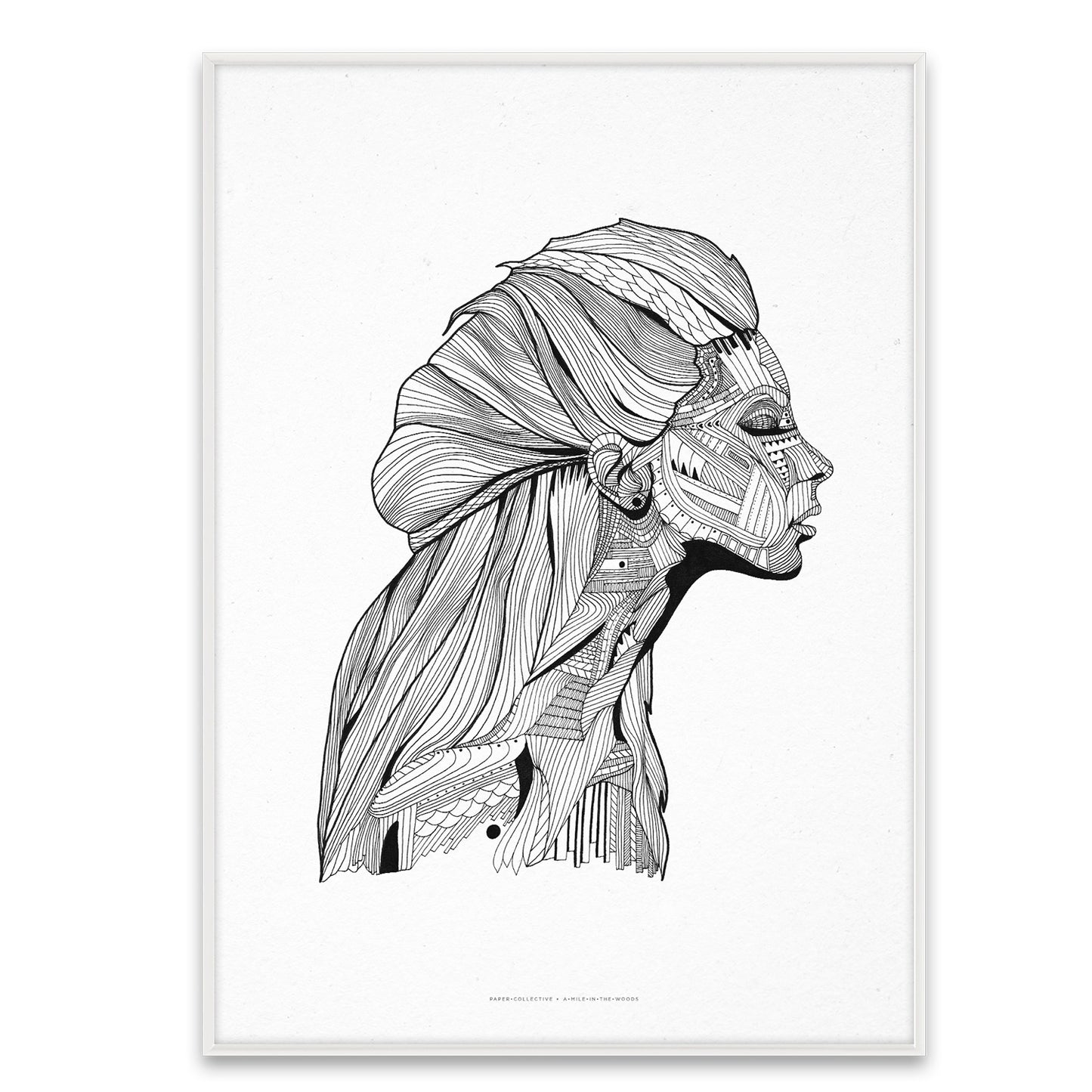 Paper Collective plakat, Invisible.