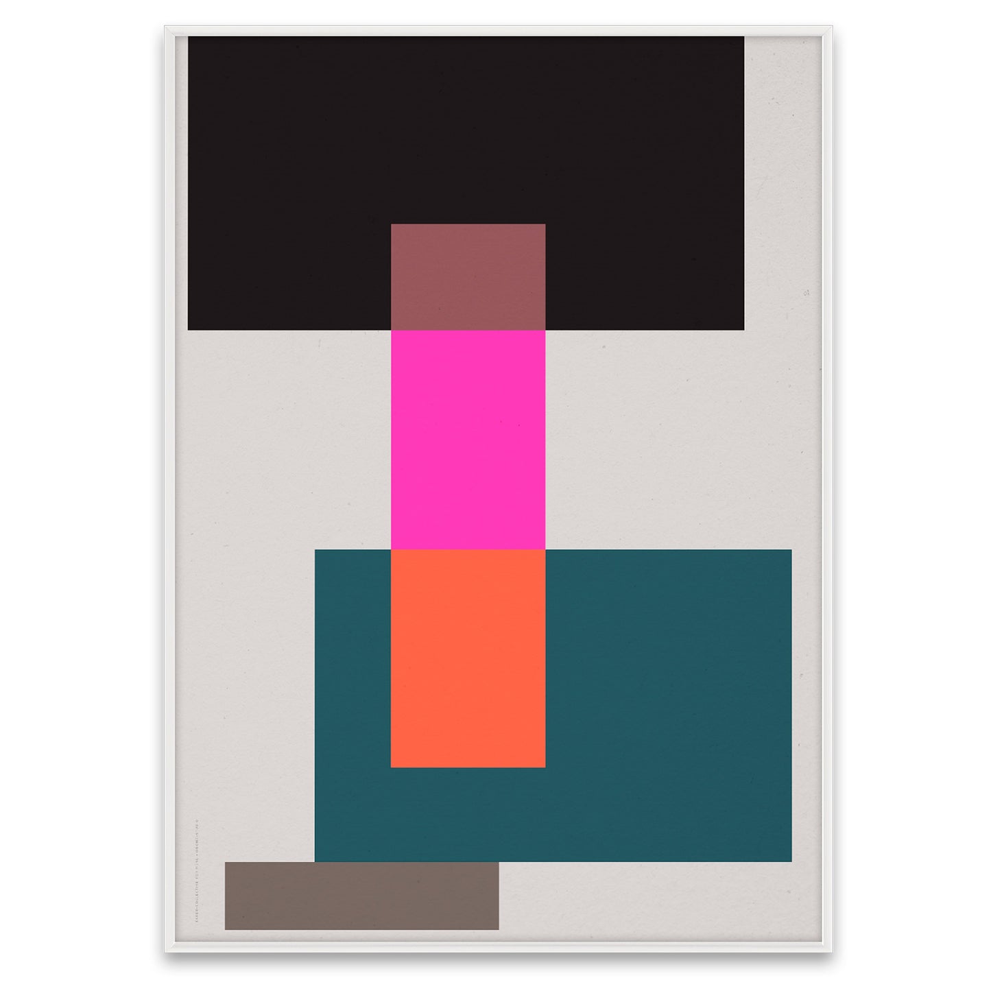 Paper Collective plakat, Wrong Geometry 01.