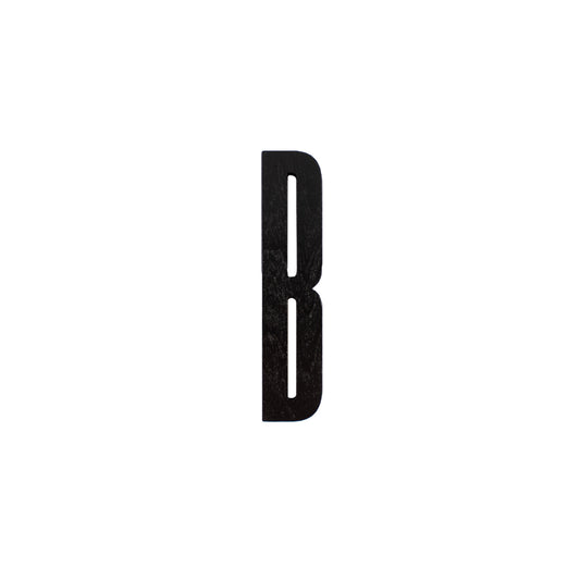 Design Letters Bokstaver i Tre, A-Z - Sort